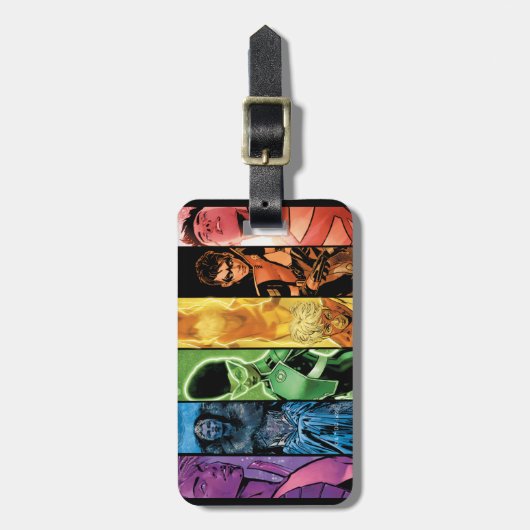 DC-Comic für 2022 Gepäckanhänger (Vorderseite vertikal)