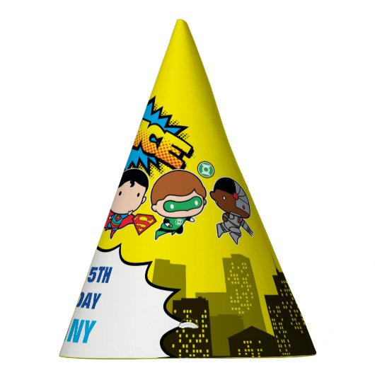 DC-Comic | Justice League - Chibi Birthday Partyhütchen (Rechts)