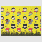 DC-Comic | Justice League - Chibi Birthday Seidenpapier (Vorderseite)