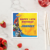 DC-Comic | Justizielle Liga - Geburtstag Serviette (Beispiel)