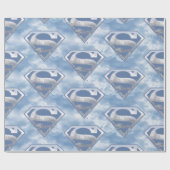 DC-Comic | Superman | Cityscape-Logo Geschenkpapier (Flach)