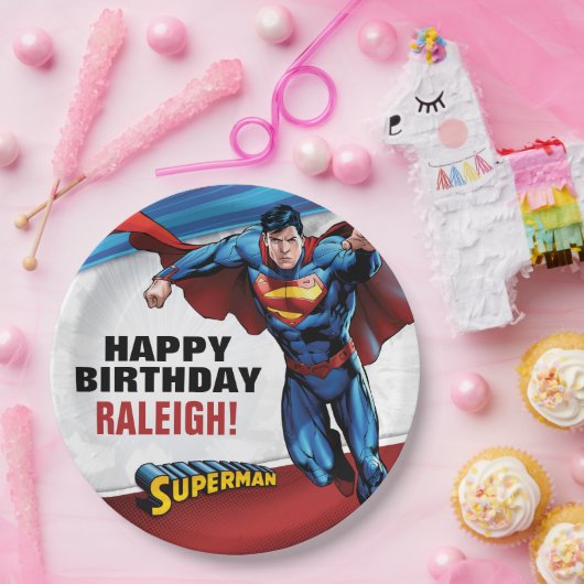 DC-Comic | Superman - Geburtstag Pappteller (Party)