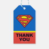 DC-Comic | Superman | Klassisches Logo Geschenkanhänger (Rückseite)