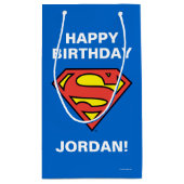 DC-Comic | Superman | Klassisches Logo Kleine Geschenktüte (Rückseite)