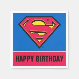 DC-Comic | Superman | Klassisches Logo Serviette