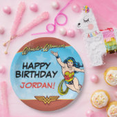 DC-Comic | Wonder Woman Birthday Pappteller (Party)