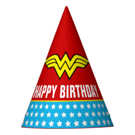 DC-Comic | Wonder Woman Birthday Partyhütchen
