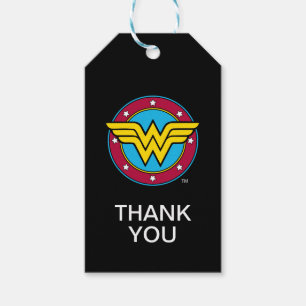 DC-Comic Wonder Woman Circle & Stars Logo Geschenkanhänger
