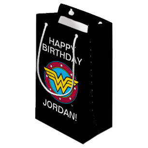 DC-Comic Wonder Woman Circle & Stars Logo Kleine Geschenktüte