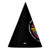 DC-Comic | Wonder Woman Circle & Stars Logo Partyhütchen (Links)