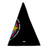 DC-Comic | Wonder Woman Circle & Stars Logo Partyhütchen (Rechts)