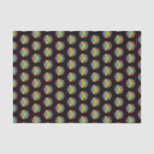 DC-Comic Wonder Woman Circle & Stars Logo Seidenpapier
