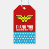 DC-Comic | Wonder Woman Logo | Happy Birthday Geschenkanhänger (Rückseite)