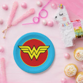 DC-Comic | Wonder Woman Logo | Happy Birthday Pappteller (Party)