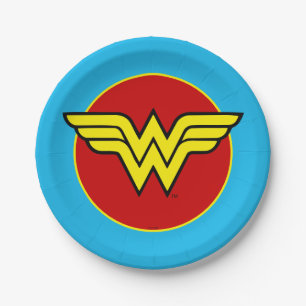 DC-Comic Wonder Woman Logo Happy Birthday Pappteller