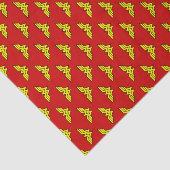 DC-Comic | Wonder Woman Logo | Happy Birthday Seidenpapier (Ausschnitt)