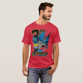 DC Comics Batman 3rd Birthday Action Shot funny T-Shirt (Vorne ganz)