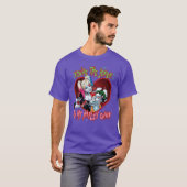 DC Comics Batman Joker an Harley T-Shirt (Vorne ganz)