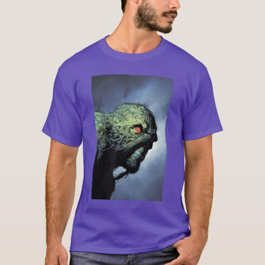 DC Comics Batman Swamphing Portrait Freunde T-Shirt (Vorderseite)