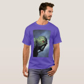 DC Comics Batman Swamphing Portrait Freunde T-Shirt (Vorne ganz)