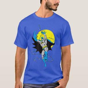 DC Comics Batman Weihnachtsbeleuchtung Action Swin T-Shirt