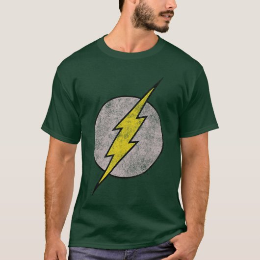 DC Comics Flash Altes Flash-Logo T-Shirt (Vorderseite)