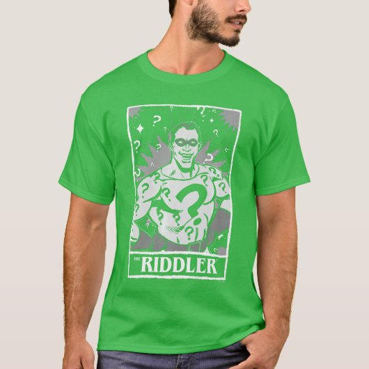 DC Comics Halloweenhe Riddlerarot Poster Premium v T-Shirt (Vorderseite)