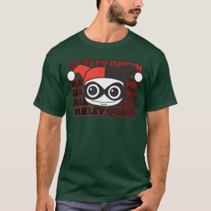 DC Comics Harley Quinn Chibi Stapel lustig T-Shirt