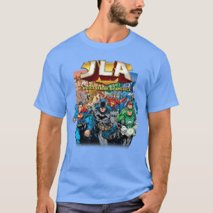 DC Comics JLA Justice League Hero Collage Premium T-Shirt