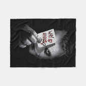 Dc Comics Mens Uni Adult Black Batman Dark Knight Fleecedecke (Vorderseite (Horizontal))