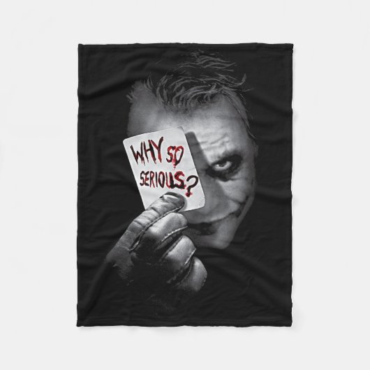 Dc Comics Mens Uni Adult Black Batman Dark Knight Fleecedecke (Vorderseite)