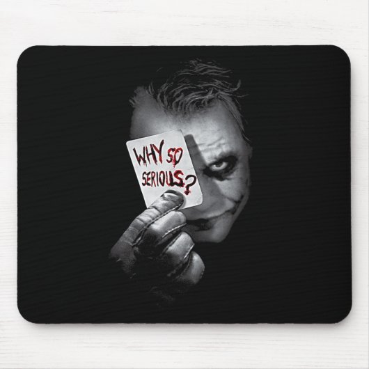 Dc Comics Mens Uni Adult Black Batman Dark Knight  Mousepad (Vorne)