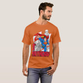 DC Comics Superman 8. Geburtstag lustig T-Shirt (Vorne ganz)