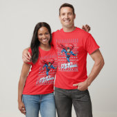 DC Comics Superman Christmas Man of Steel Strong P T-Shirt (Unisex)