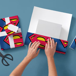 DC Comics | Superman | Classic Logo Geschenkpapier
