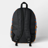 DC Comics | Superman | Klassisches Logo Bedruckter Rucksack (Rückseite)