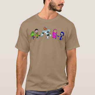 DC Comicseenitans Go Group Shot Lineup family T-Shirt