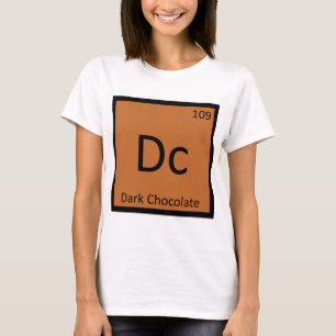 Dc - Dark Chocolate Chemie Periodensystem T-Shirt