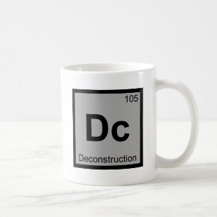 DC - Deconstructions-Chemie-Periodensystem Kaffeetasse