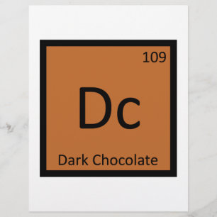 Dc - Dunkle Schokoladenchemie Periodensystem