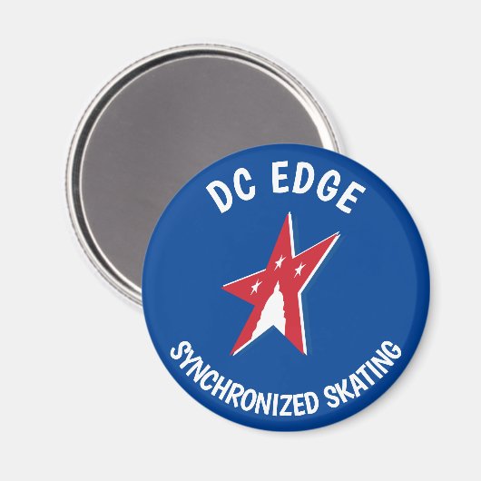 DC EDGE KÜHLSCHRANK MAGNET (Vorderseite/Rückseite)