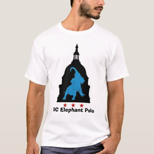DC-Elefant-Polo-Team T-Shirt (Vorderseite)