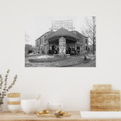 DC-Gasstation, 1921 Poster (Küche)