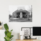 DC-Gasstation, 1921 Poster (Heimbüro)