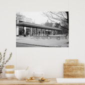 DC-Gasstation, 1921 Poster (Küche)