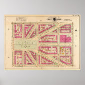 DC Hauptstadt Hill Neighb. (Baist) 1919 BigMapBlog Poster (Vorne)