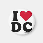 DC - I LIEBE DC MAGNET (Vorne)