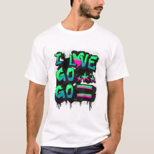 DC I Liebe Go-Go-Musik für Kinder und Erwachsene T-Shirt
