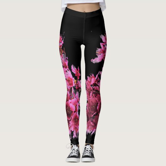 DC Kirschblüten Leggings (Vorderseite)