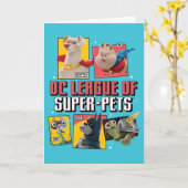 DC Liga der Super-Pets Charakterpanels Karte (Gelbe Blume)